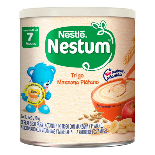 Cereal Nestle Nestum 2A Manzana Platano 270 GRS