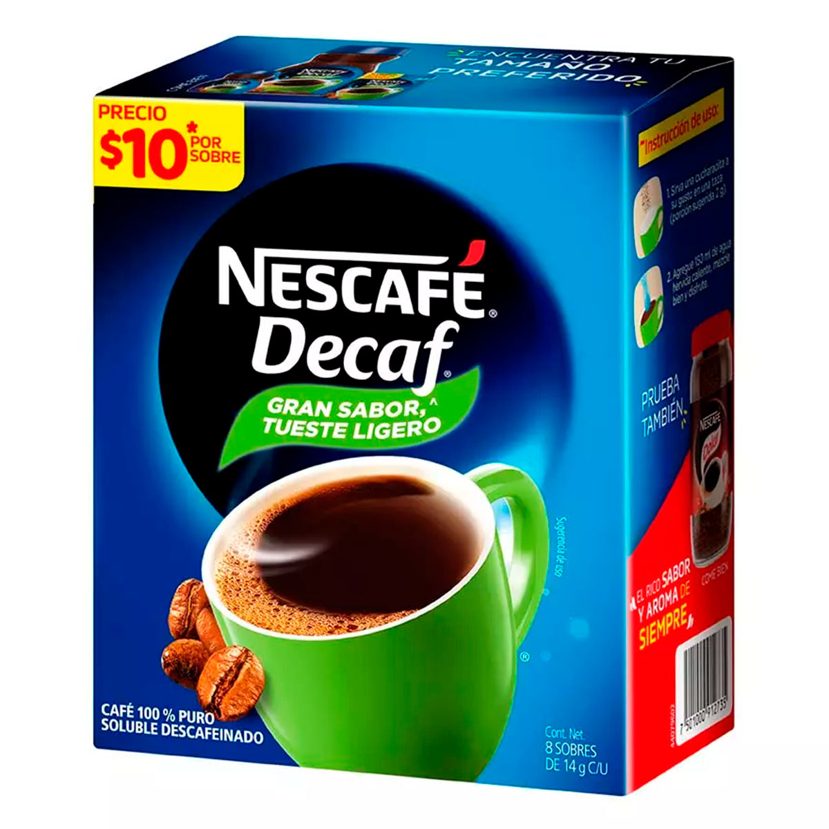 Nescafé Decaf Sobres 14 GRS