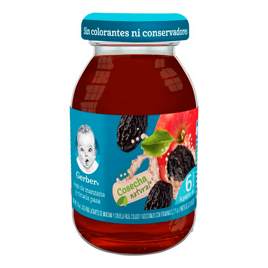 Jugo  Jugo Ger 2A Manzana Ciruela F12 Gerber Manzana Ciruela Etap 175 MLL