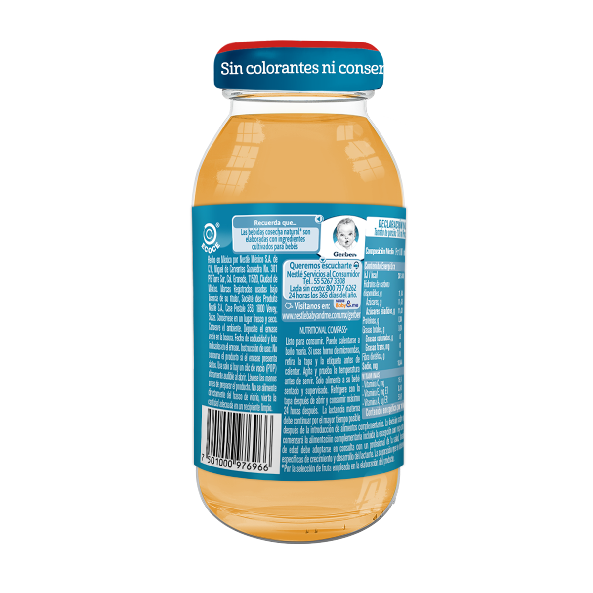 Jugo Gerber Cosecha Natural Etapa 3 Manzana 230ml