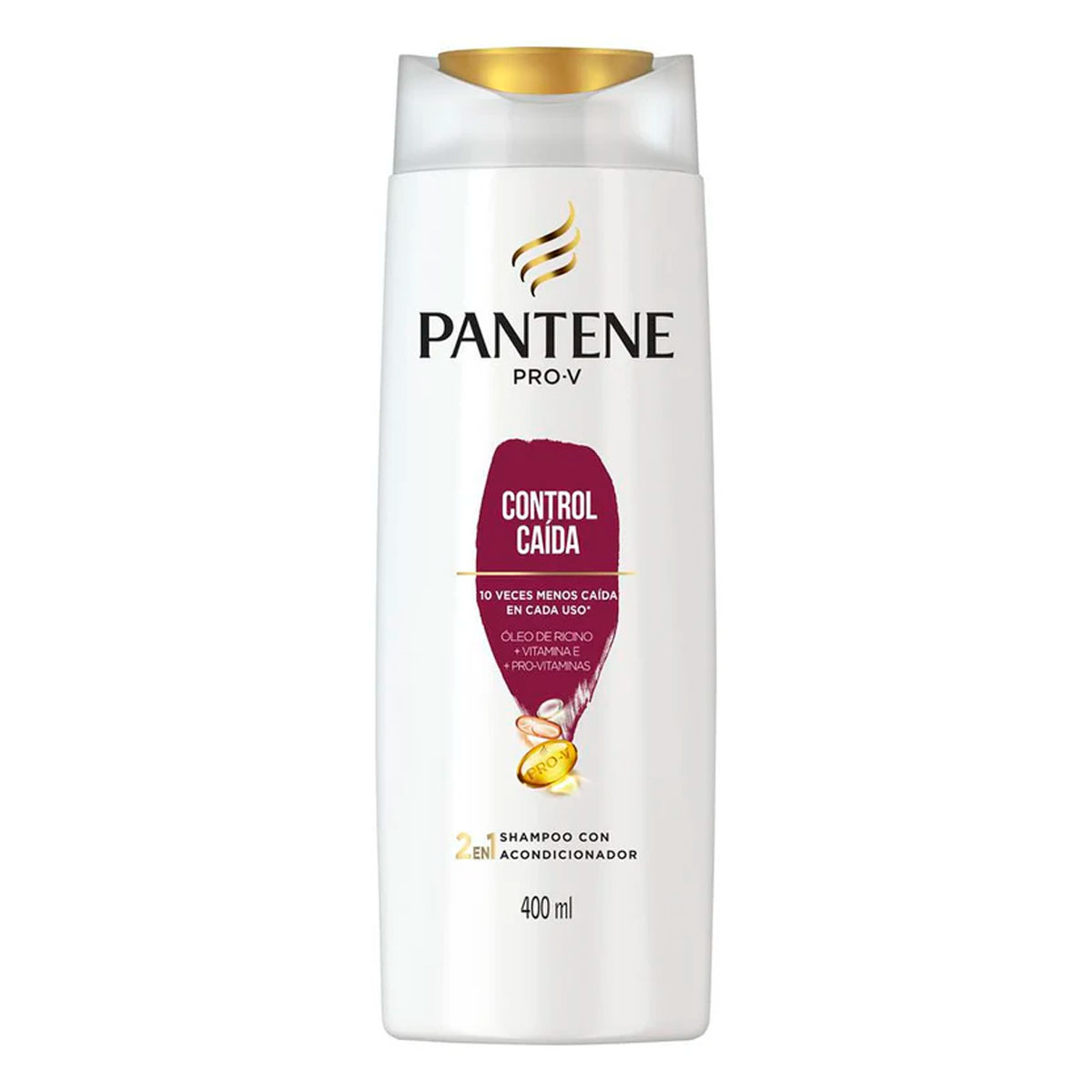 Shampoo Pantene 2En1 Control Caída 400 MLL