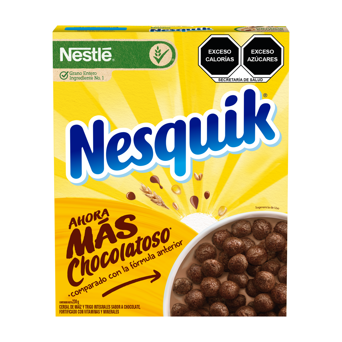 Cereal Nestlé Nesquik Sabor Chocolate 230g