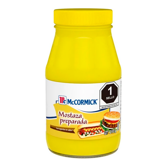Mostaza Mc Preparada+Maymclim105G Mc 210 GRS