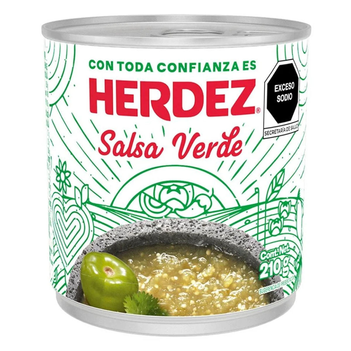 Salsa Herdez Verde 210 GRS