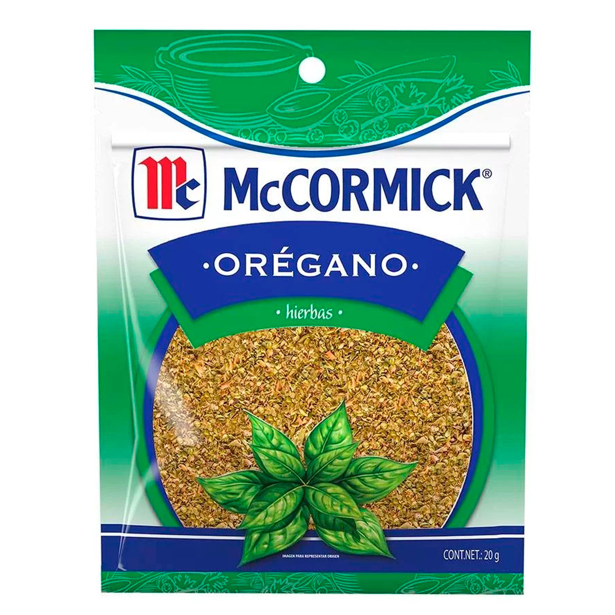 Especias Mccormick Orégano Molido 20 GRS