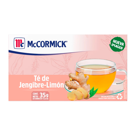 Te Mc Jengibre/Limon 25 PZS