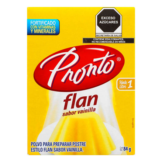 Flan Pronto Vainilla 84 GRS