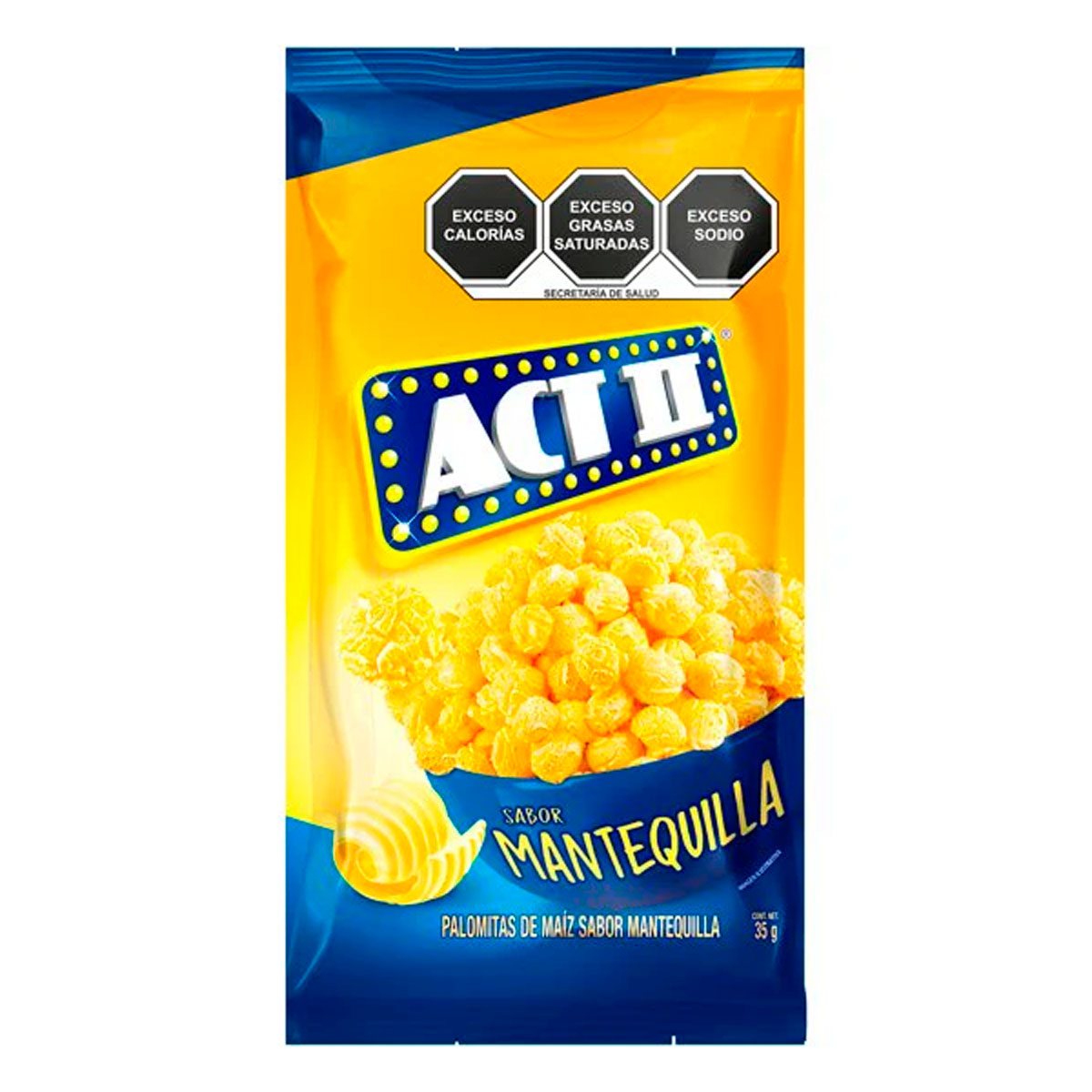 Palomitas Act Ii Mantequilla 35 35 GRS