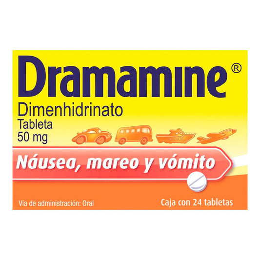 Medicamento Dramamine 24 PZS