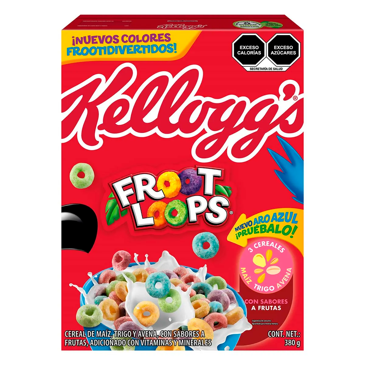 Cer KelloggS Froot Loops KelloggS 380 GRS – Basicos