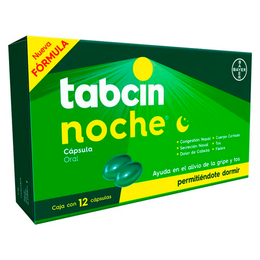 Tabcin Noche Pods 12 PZS