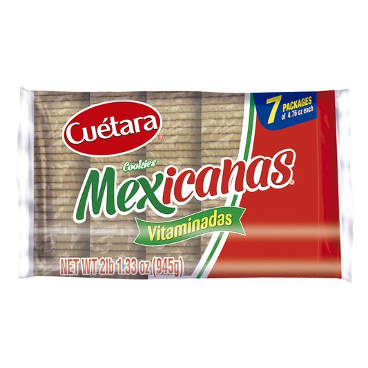 Exhibidor Galleta Cuetara Mexicana 135 GRS