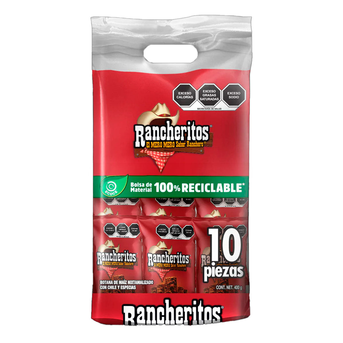 Botana Rancheritos 10 PZS