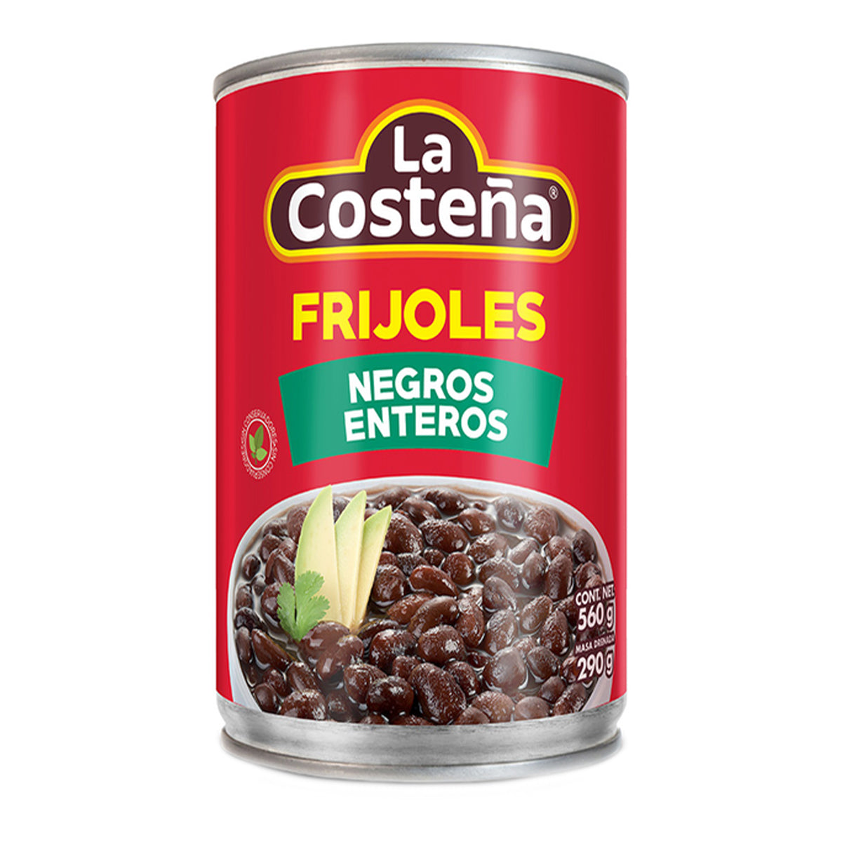 Frijol La Costeña Negros Enteros 560 GRS