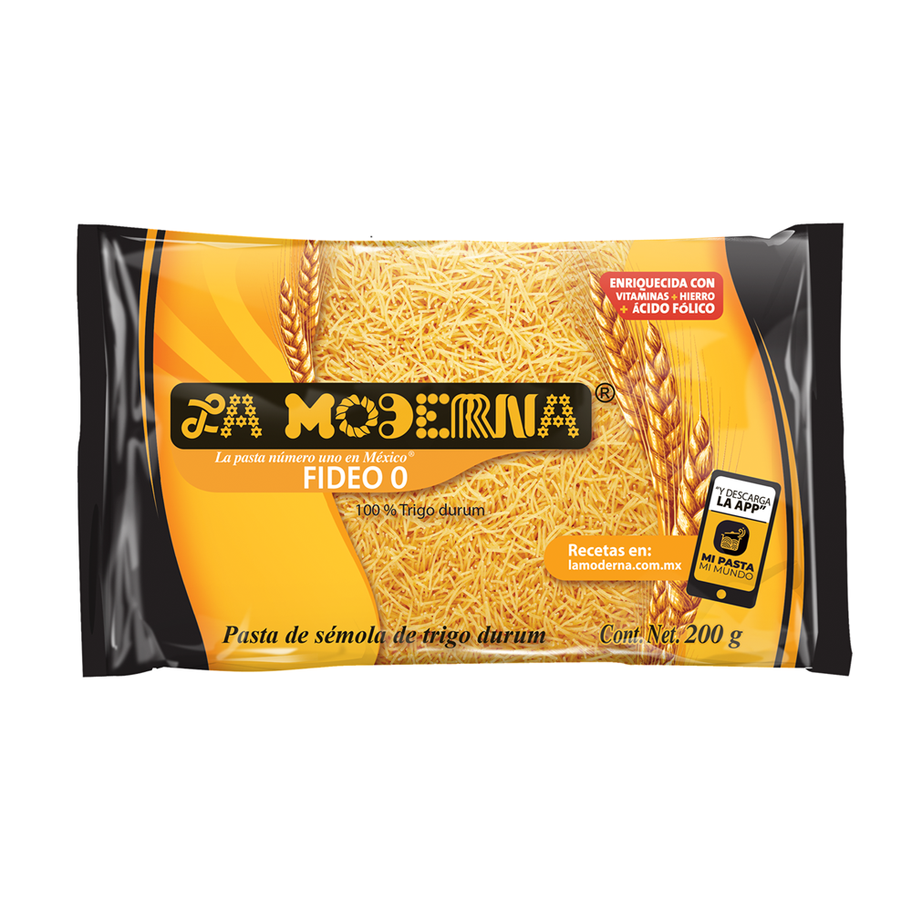 Fideo 0 La Moderna 200 G