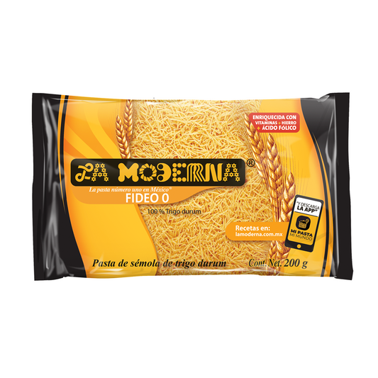 Fideo 0 La Moderna 200 G