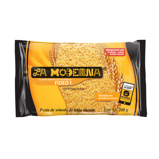 Fideo 1 La Moderna 200 G