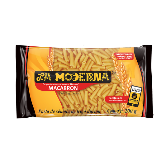 Pasta Macarrón La Moderna 200 G