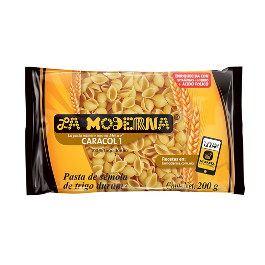 Pasta Caracol 1 La Moderna 200 G