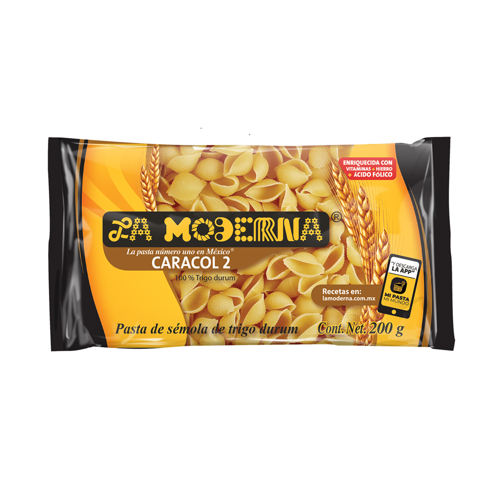 Pasta Caracol 2 La Moderna 200 G