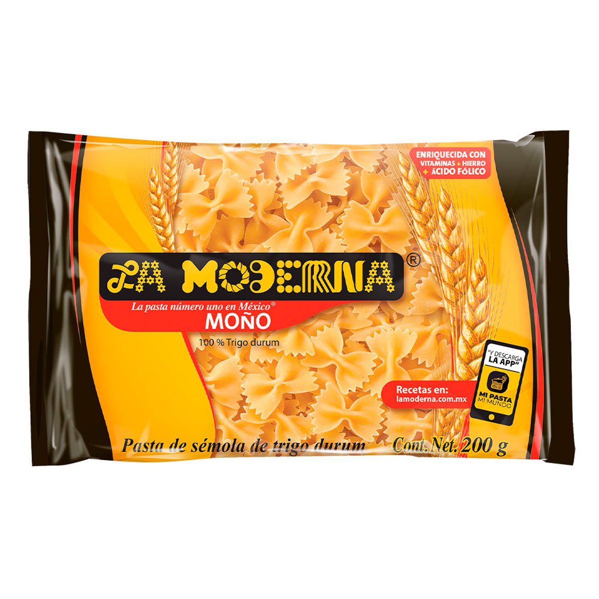 Sopa La Moderna Moño 200 GRS