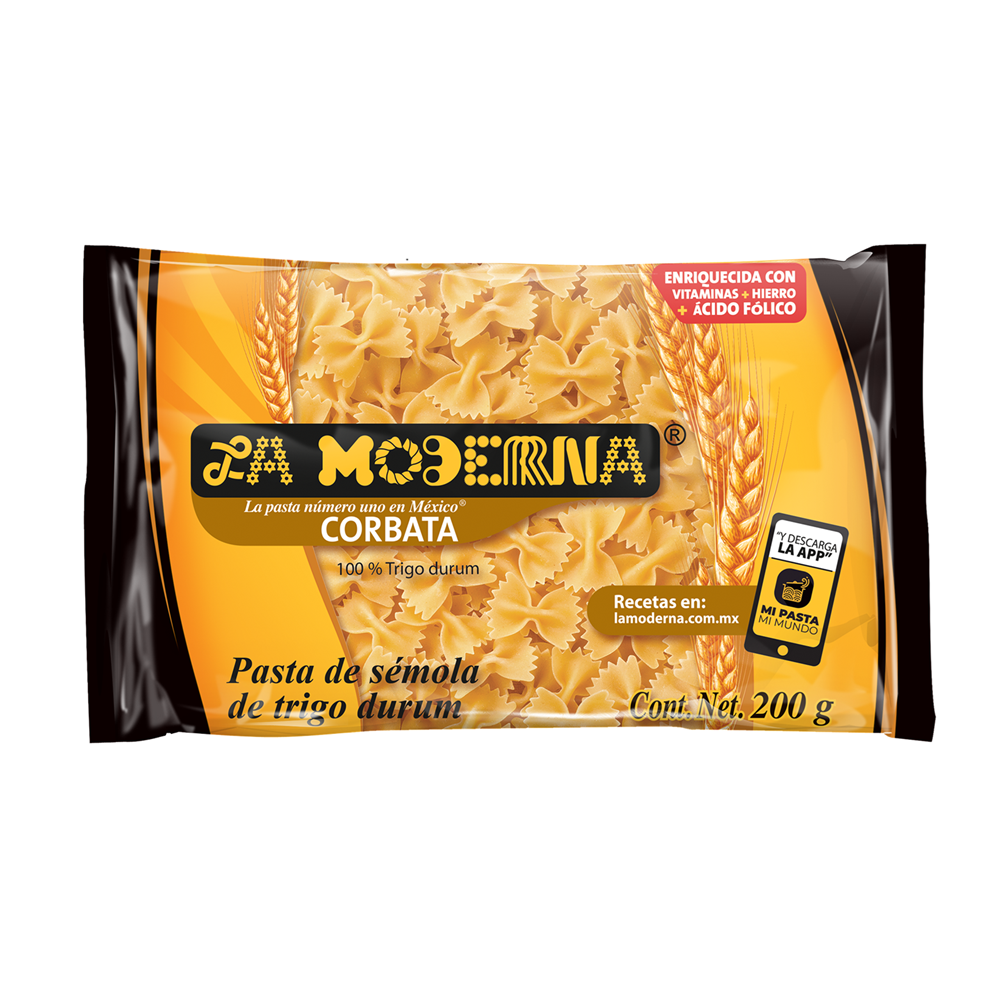 Pasta Corbata La Moderna 200 G