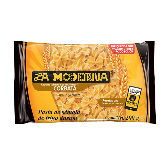 Pasta Corbata La Moderna 200 G