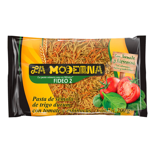 Sopa Moderna Fideo 2 vegetales 200 GRS