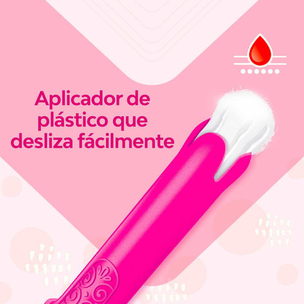 Tampones Saba Súper Plus con Aplicador Compacto 10 pzas