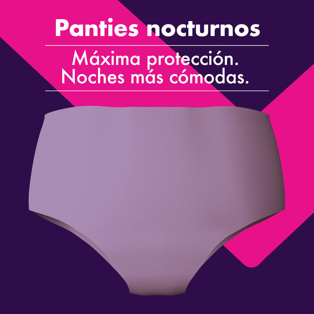 Panties Saba Buenas Noches Talla: Grande/Extra Grande 3 piezas