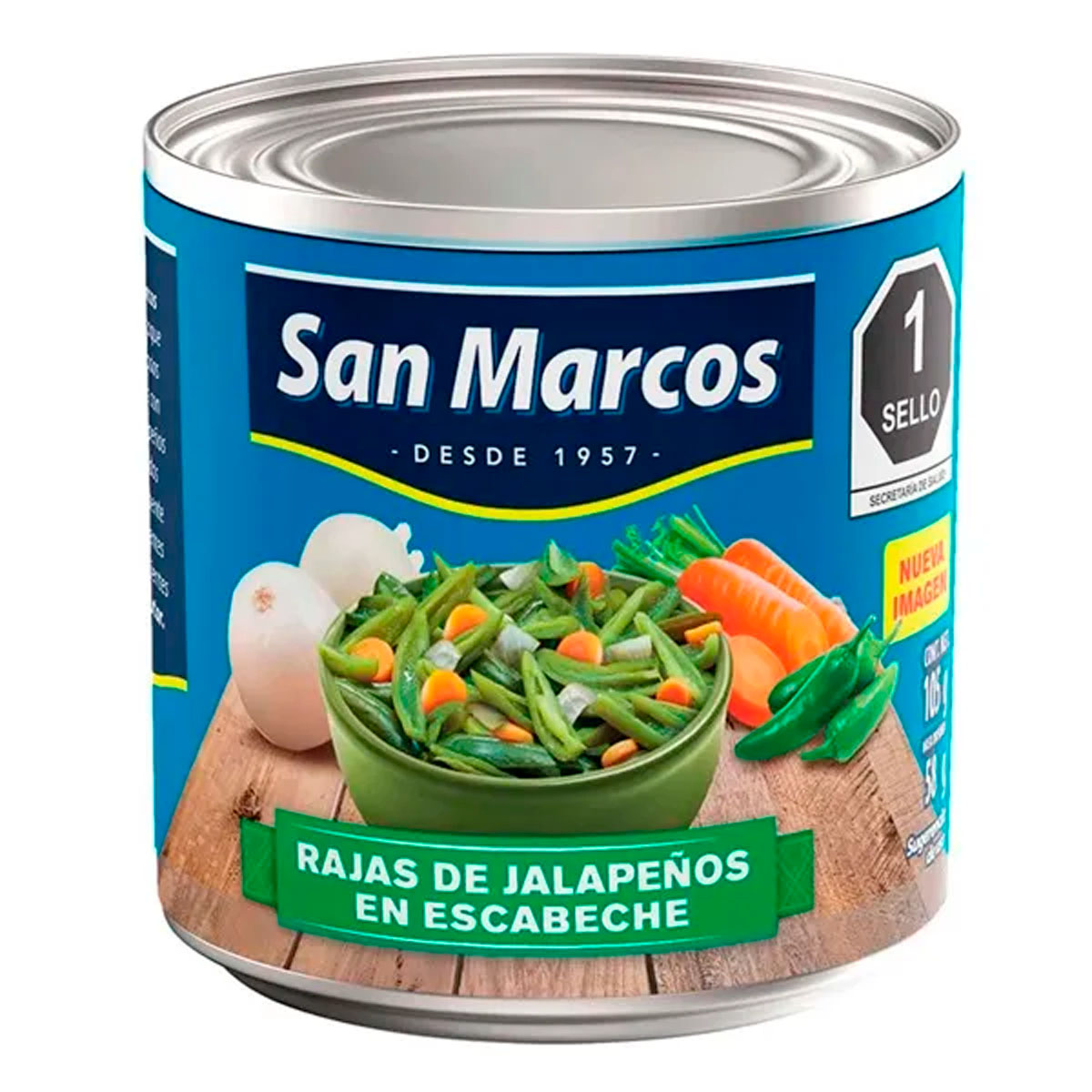 Chiles En Rajas San Marcos 105 GRS