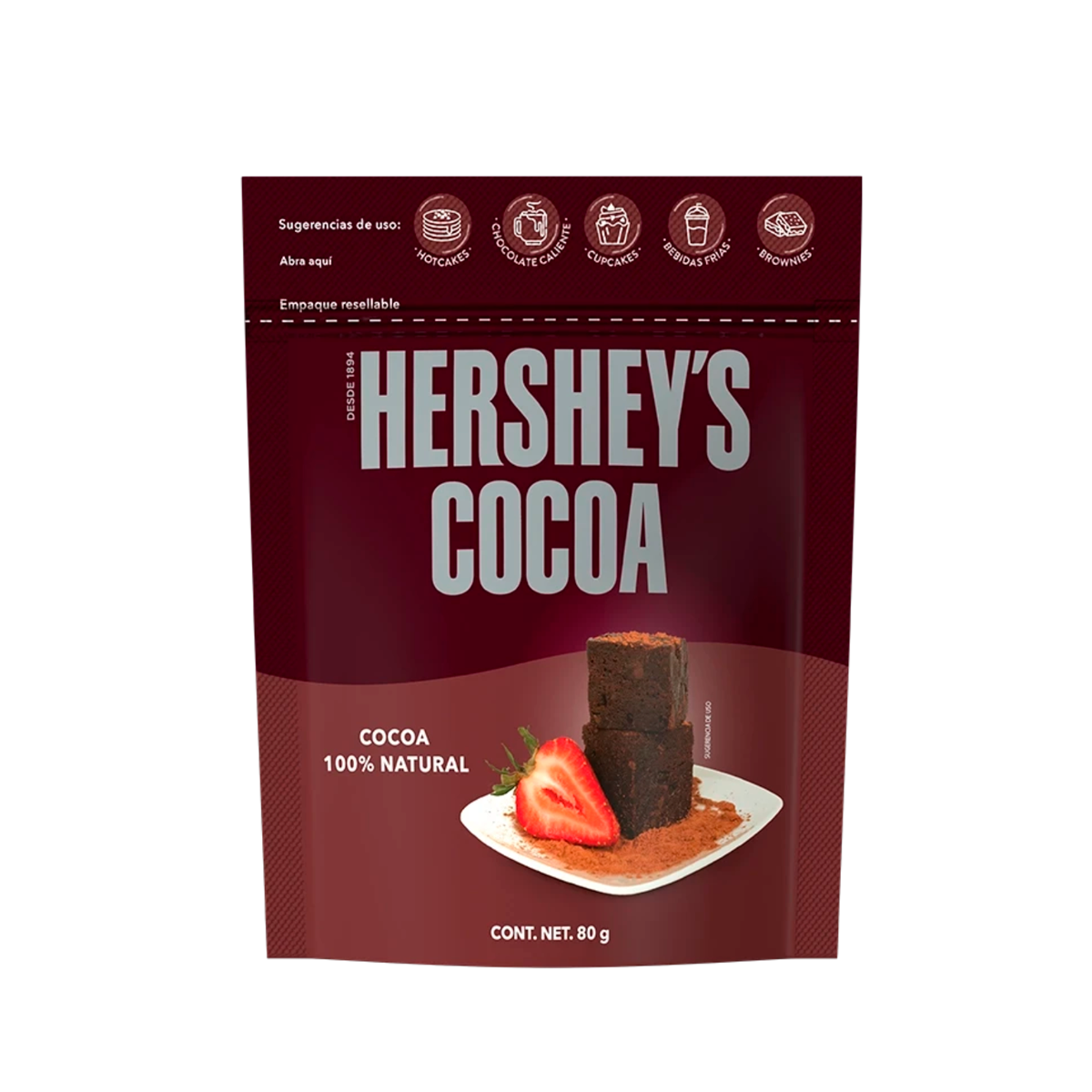 Cocoa HersheyS Bls HersheyS 80 GRS