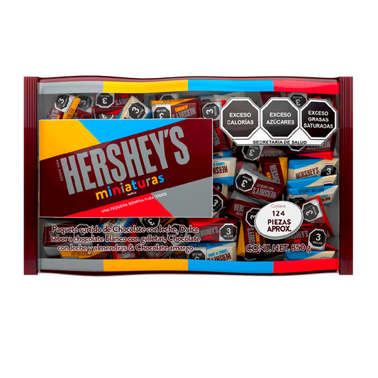 Chocolate Hershey'S Mini Surtido 850 GRS