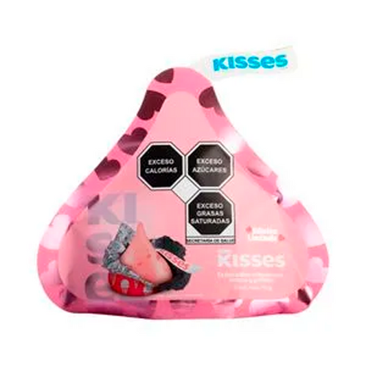 Choco HersheyS Kiss Sv Fresa 70 GRS