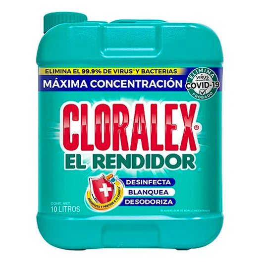 Blanqueador Líquido Cloralex 10 LTS