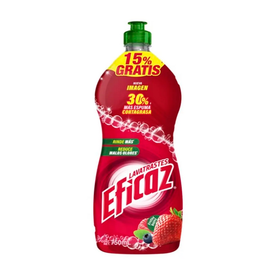 Det Liq Eficaz F. Rojos Pe Eficaz 750 MLL