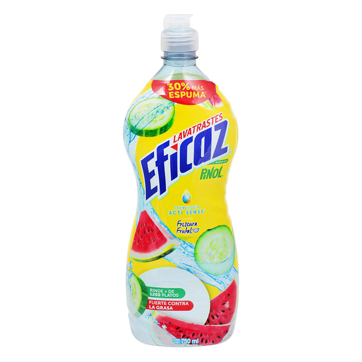 Detergente Líquido Eficaz Pino Frescura Frutal 750 MLL