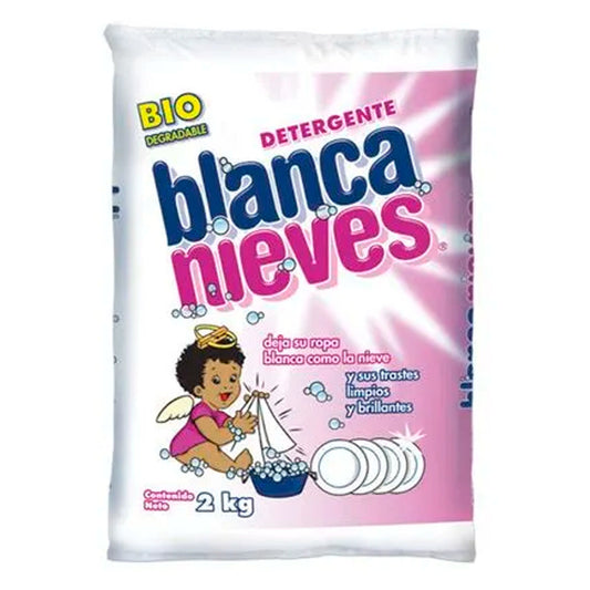 Detergente EN POLVO Blanca Nieves 2 KGS