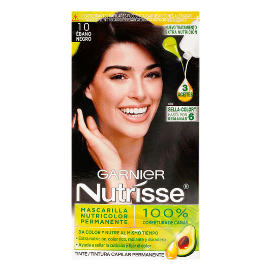 Tinte Nutrisse 10 Ebano Negro 1 PZS