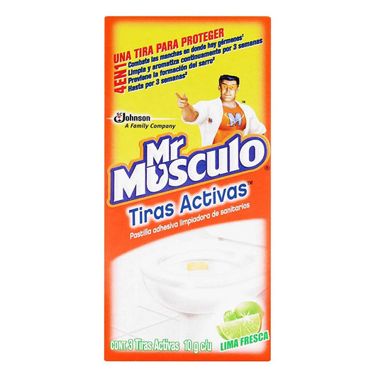 Tiras Activas Mr.Mus Pato Citrico 10 GRS