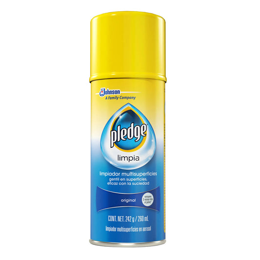 Limpiador En Aerosol Multisuperficies Pledge 260 MLL