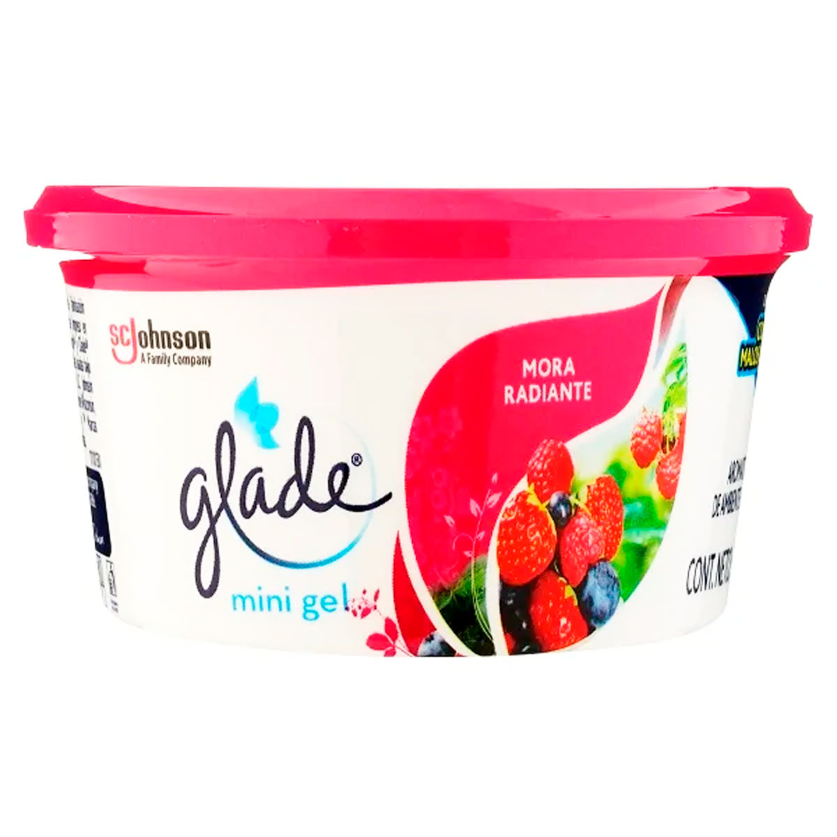 Aromatizante Glade Gel Hogar Mora Radiante 70 GRS