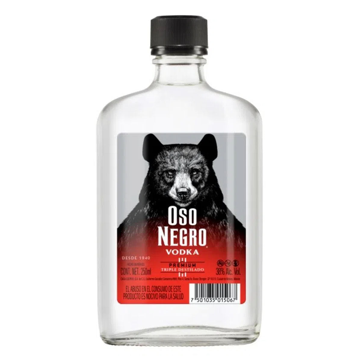 Vodka Oso Negro 200 MLL