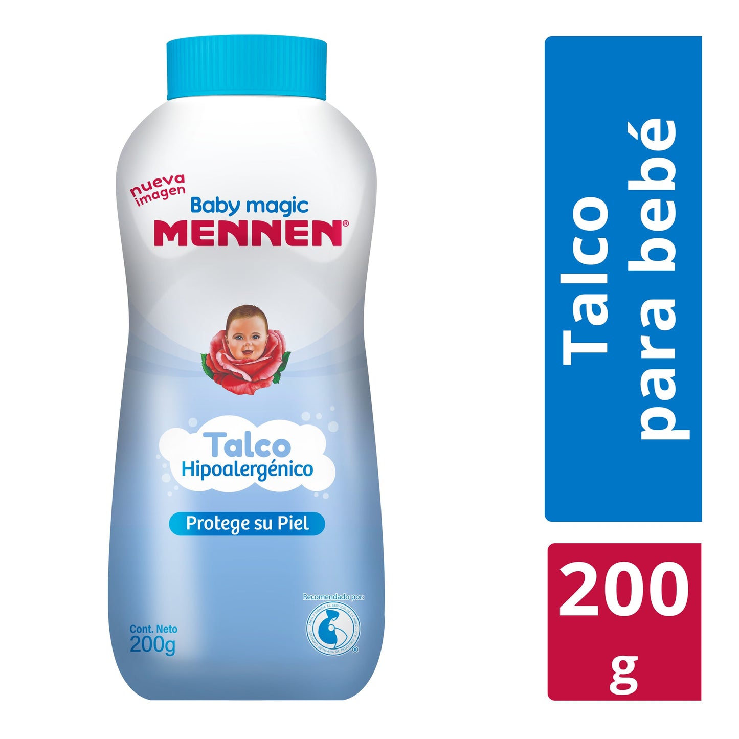 Talco para Bebés Mennen Baby Magic Azul 200 g