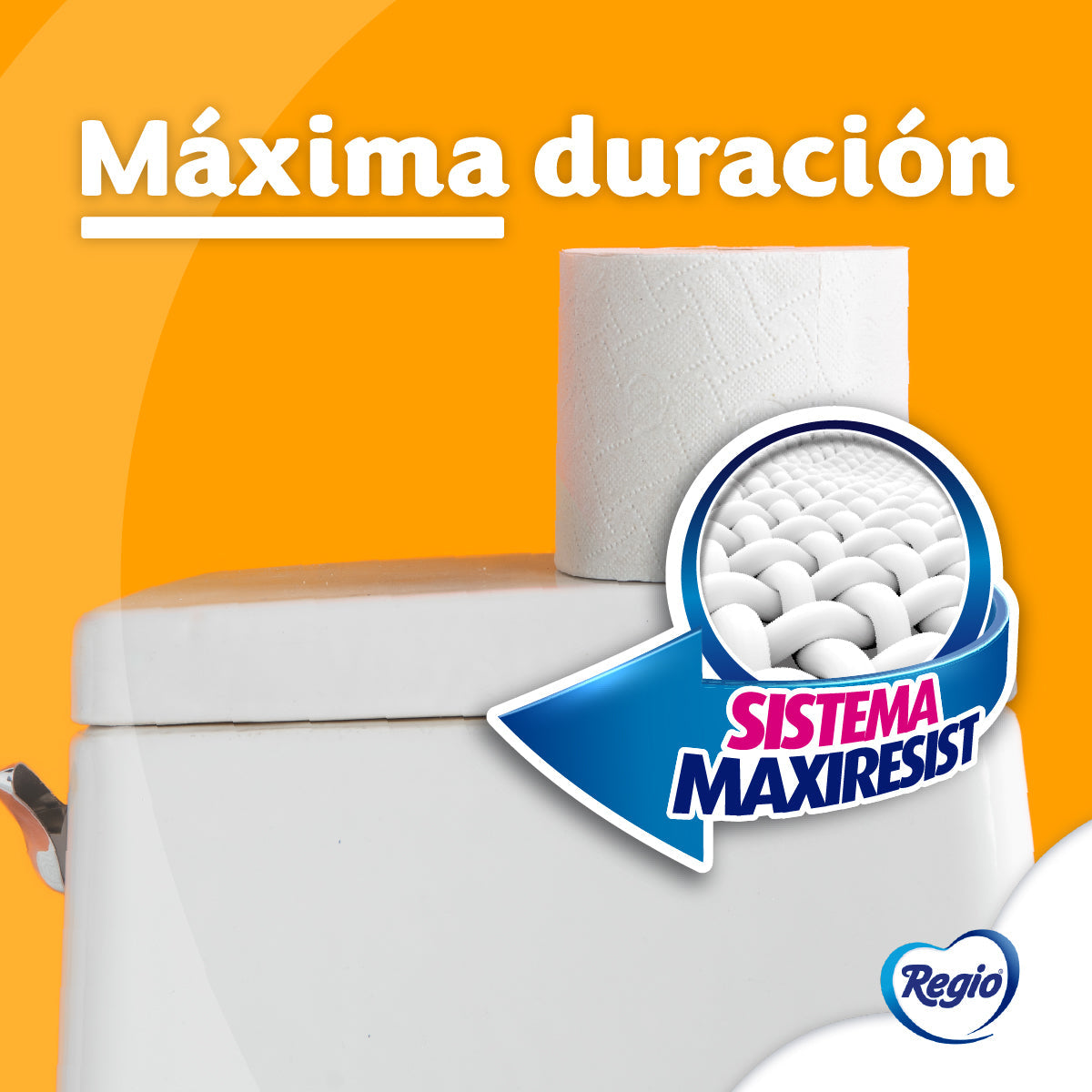 Regio Papel Higiénico Rinde+ 6 rollos + 2