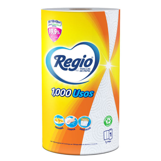 Toallas de Papel Regio 1000 Usos 1 rollo