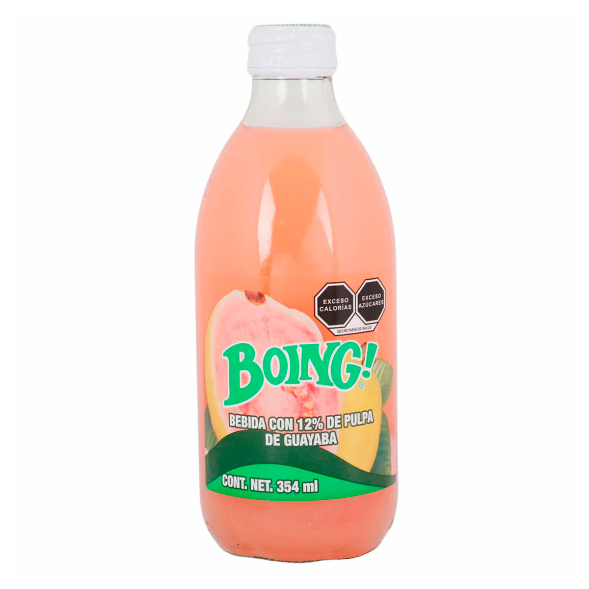 Bebida Boing Guayaba Botella 354 MLL