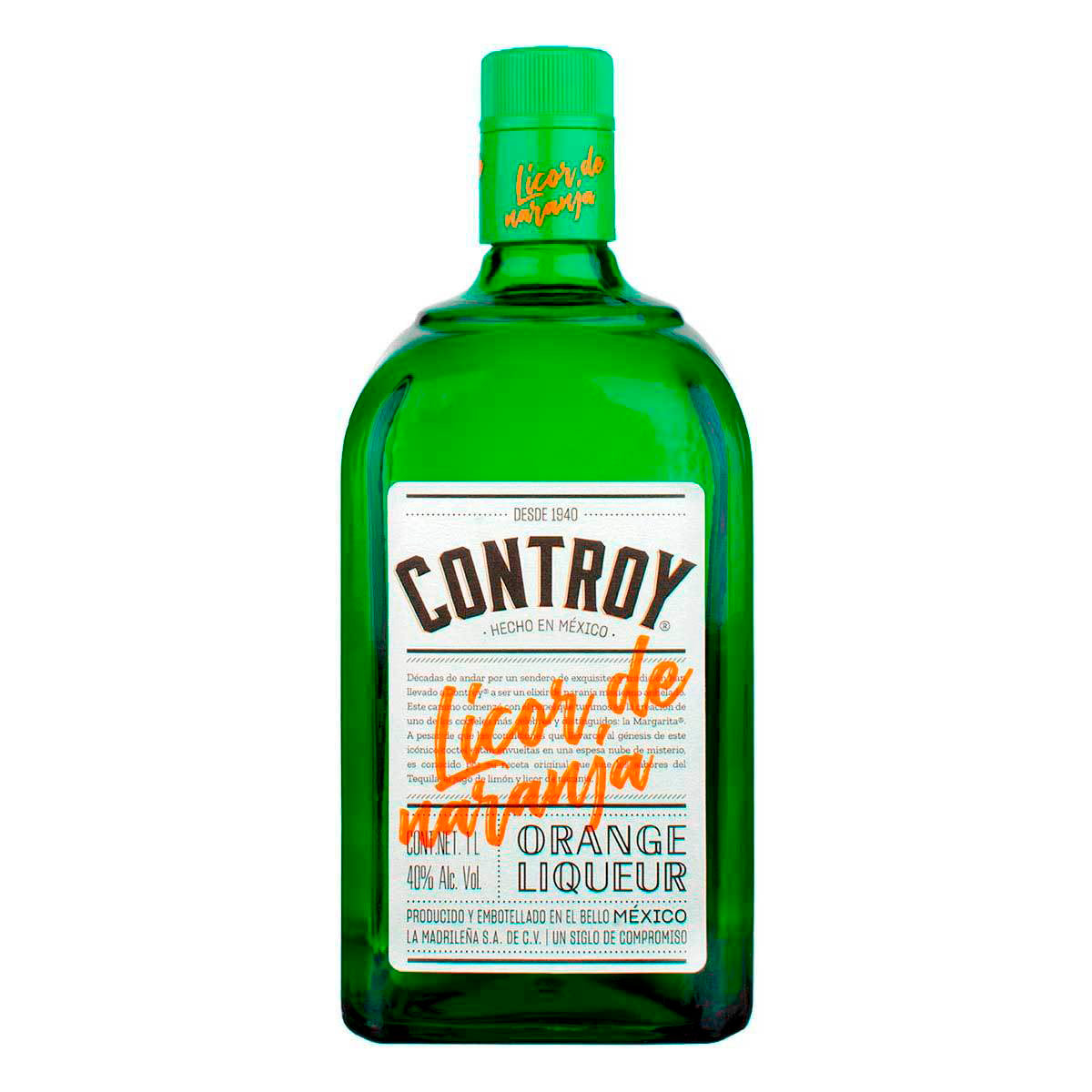 Licor De Naranja Controy 1 LTS