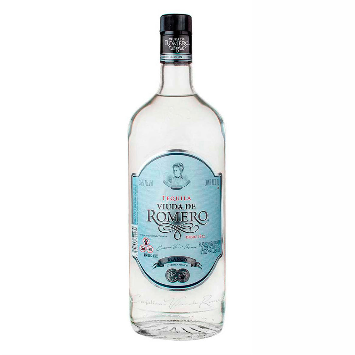 Tequila Viuda De Romero Blanco 1 LTS