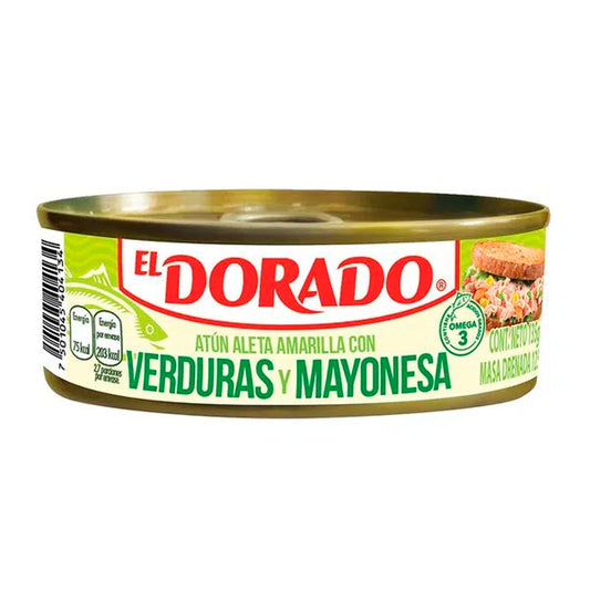 Atun Dorado Con Verdura Y Mayonesa 135 GRS